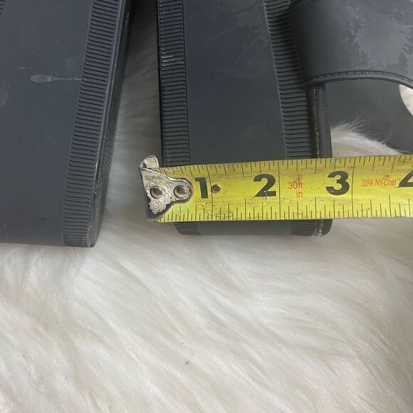 Jeffrey CAMPBELL Candied Black MattePlatform Sandals SZ 8 - Picture 8 of 11